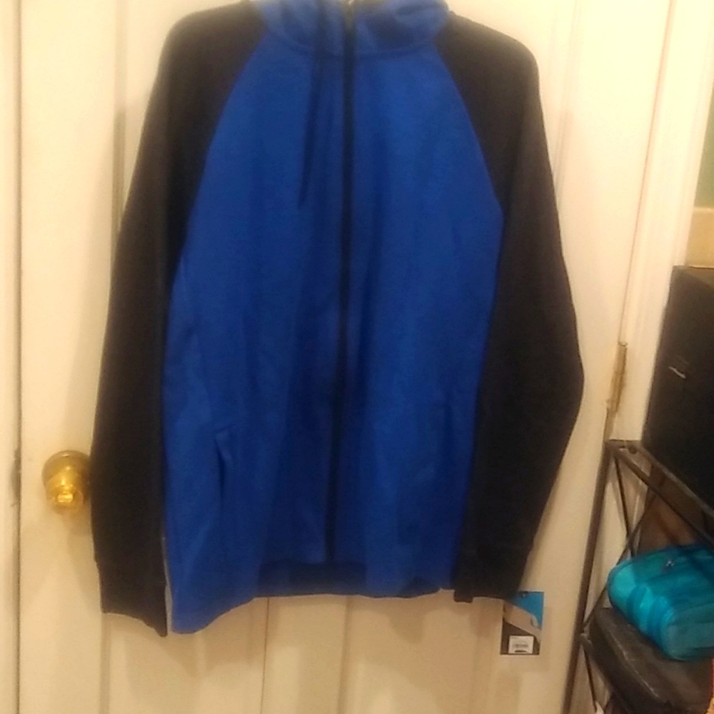 NWT HAWK Men's XL Zippered Hoodie